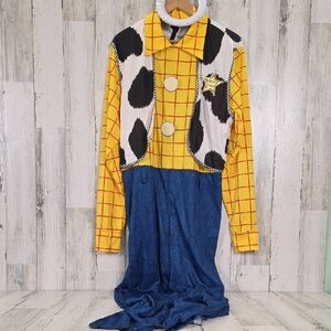 Toy Story Disney Woody Adult Costume Size Large See Description For Measurements